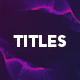 Abstract and Modern Titles - VideoHive Item for Sale