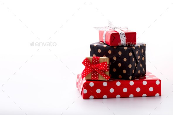 Christmas Gift Boxes Stock Photo by prosto_juli | PhotoDune