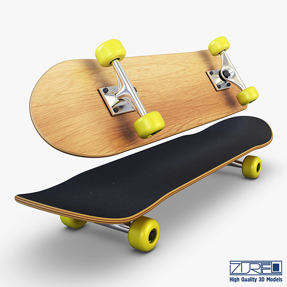 Skateboard v 2 - 3Docean 24903241