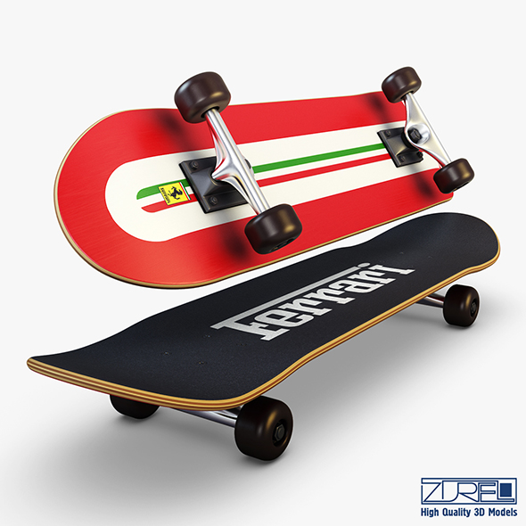 Skateboard v 3 - 3Docean 24903257
