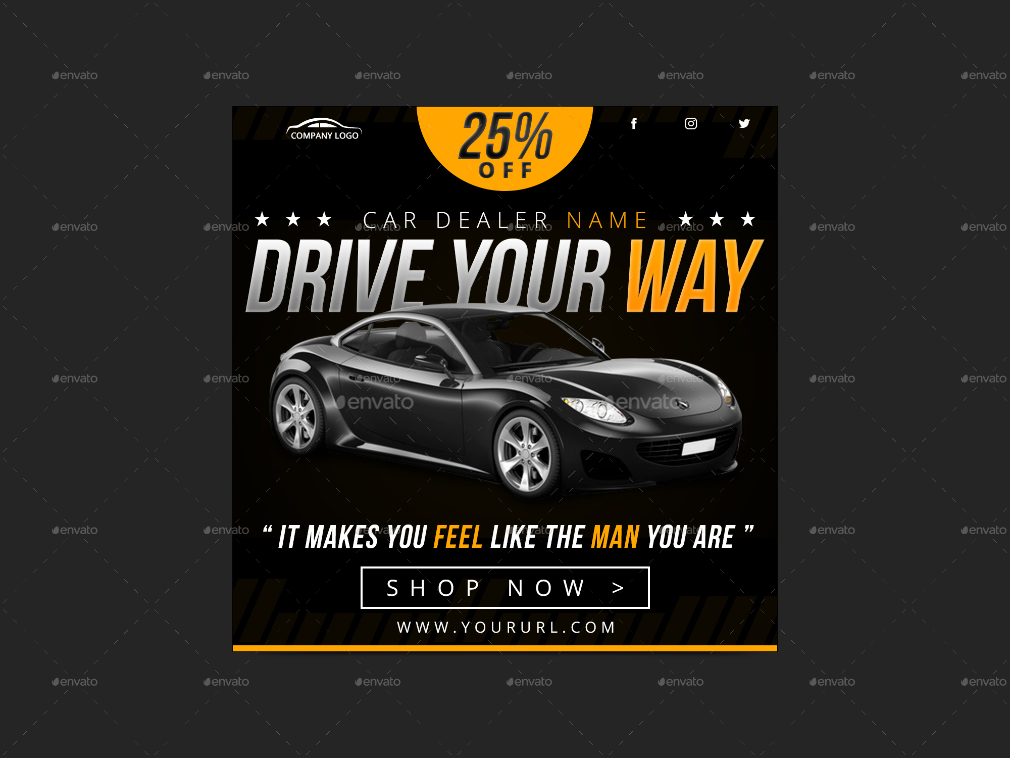 Car Banners by BeatusGraphics GraphicRiver