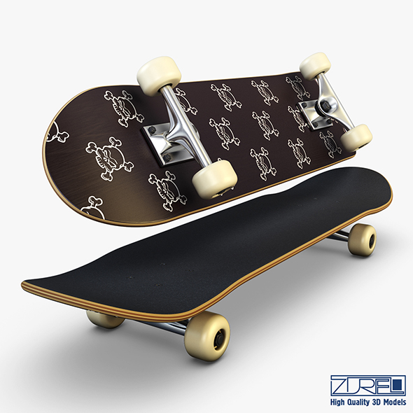 Skateboard v 4 - 3Docean 24903893