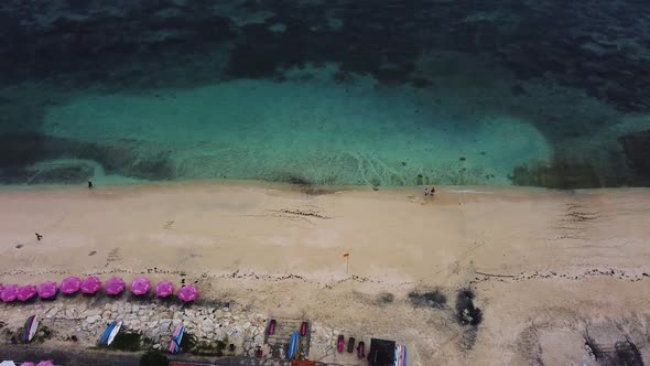 FULLHD Pandawa Beach Ocean Bali Aerial alt
