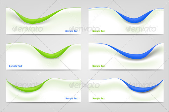 Wavy Business Templates - Backgrounds Business
