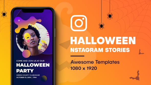 Halloween Instagram Stories - VideoHive 24905384