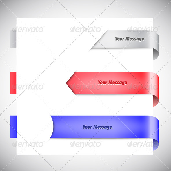 Vector Ribbons - Backgrounds Decorative