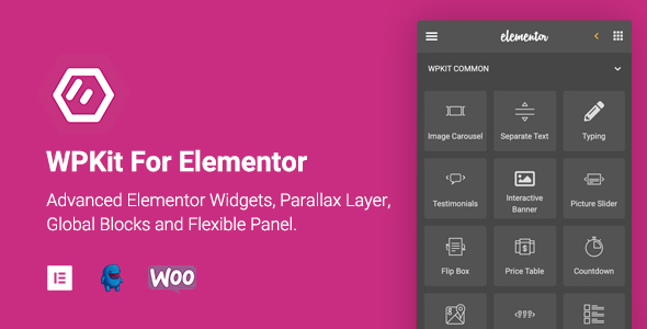 WPKit For Elementor | Advanced Elementor Widgets Collection & Parallax Layer