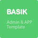 Basik - Web Application and Admin Template - ThemeForest Item for Sale