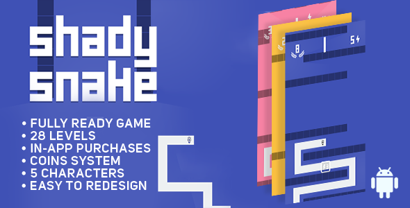 Shady Snake - ANDROID - Game Template