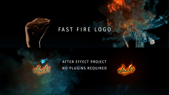 Fast Fire Logo - VideoHive 24883469