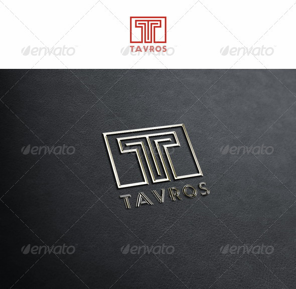 T Logo Letter - Tavros - Letters Logo Templates