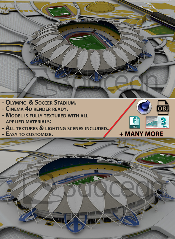 STADIUM - 3Docean 24913823