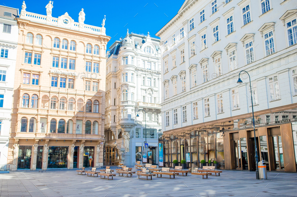 Vienna Old Historic Streets in the Old Town City Centre, Austria - The  Vienna BLOG