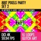 8 Bit Pixels Party (4K Set 2) - VideoHive Item for Sale