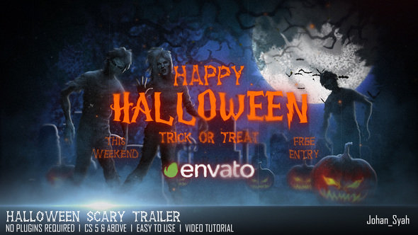 Halloween Scary Trailer - VideoHive 24896128