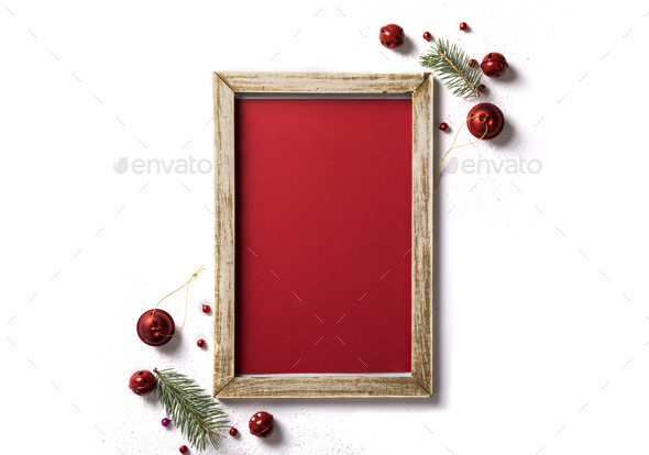 Christmas and New Year composition - Stock Photo - Images