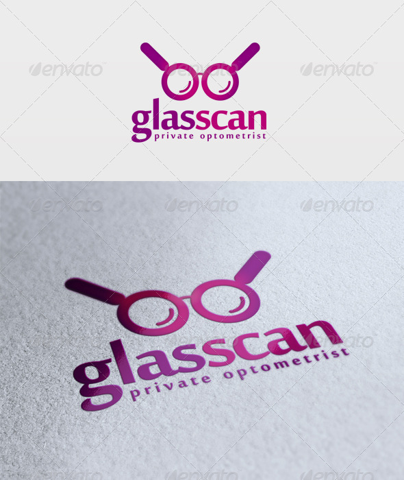 Glas Scan Logo - Objects Logo Templates