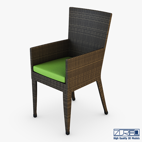 Rexus chair brown - 3Docean 24927102