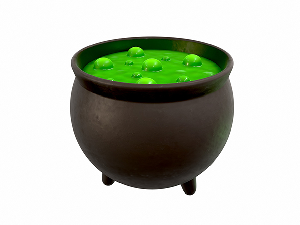 Halloween Pot - 3Docean 24928735