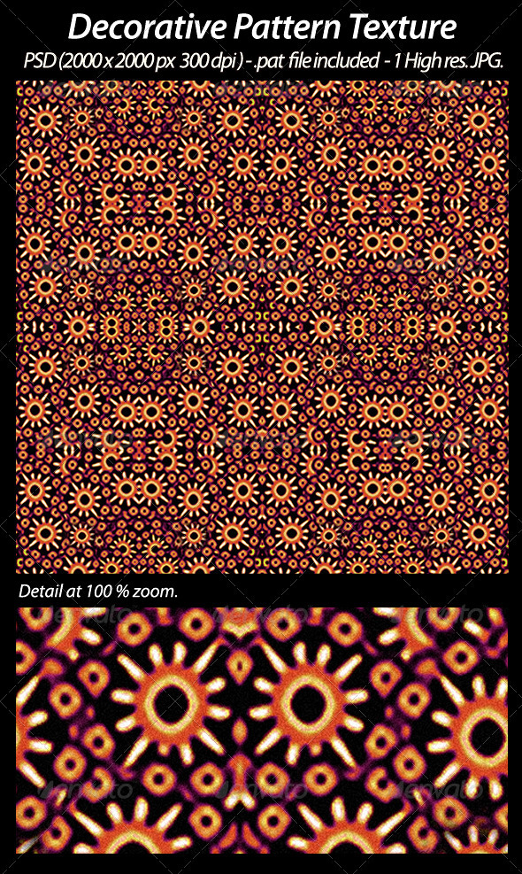 Decorative Pattern Texture - Art Textures