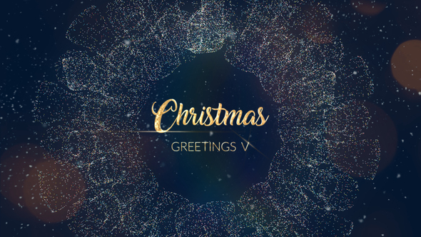 Christmas Greetings V | After Effects Template