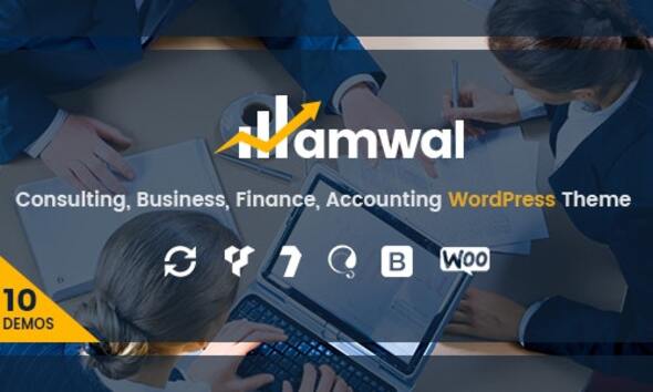 Amwal | Consulting, Business, Finance, Accounting WordPress Theme