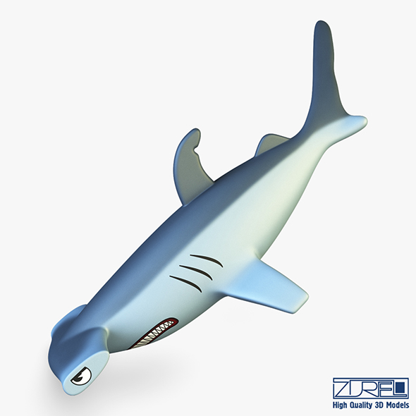 Hammerhead Shark v - 3Docean 24943266