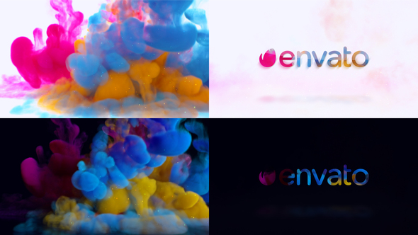 Colorful Smoke Logo - VideoHive 24943295