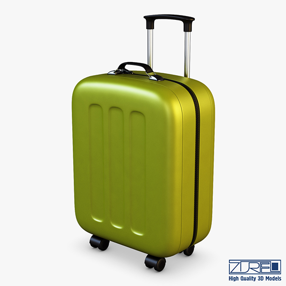 Suitcase green v - 3Docean 24943630