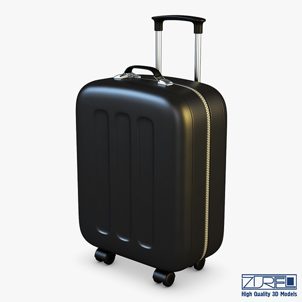 Suitcase black v - 3Docean 24944078