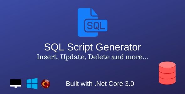 SQL Script Generator