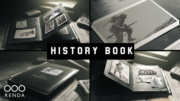 Old Book History - VideoHive 24946550