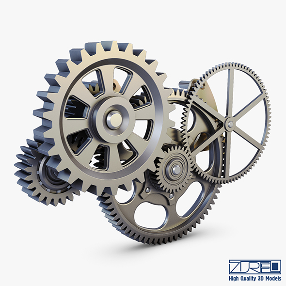 Gear mechanism v - 3Docean 24947847