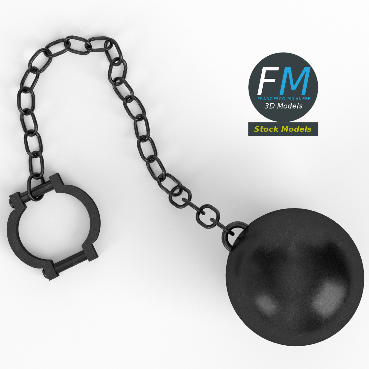 Ball and Chain with Shackle