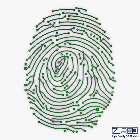 Electronic fingerprint v - 3Docean 24952485