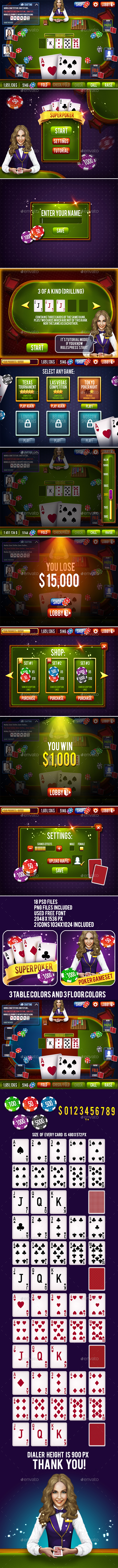 Poker Full Game Set