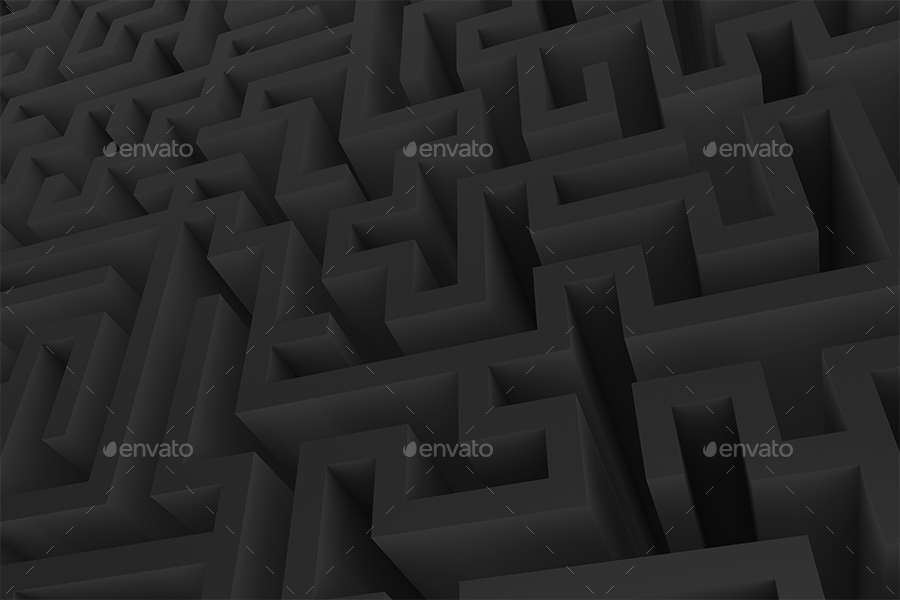3d maze screensaver html5