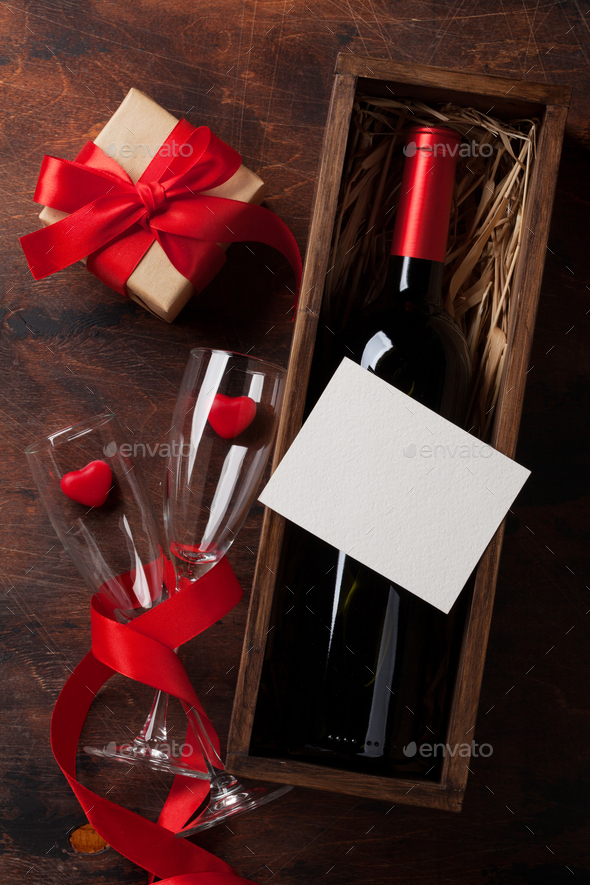 Valentine's day greeting card - Stock Photo - Images