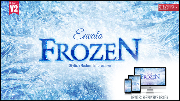 Frozen Ice Logo - VideoHive 22672378