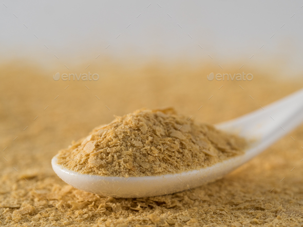 Nutritional inactive yeast - Stock Photo - Images