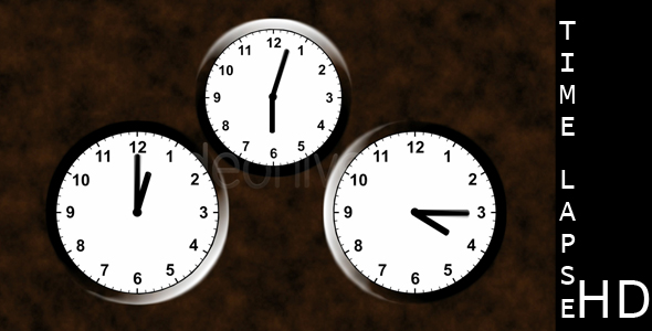 HD Time Laps Clocks