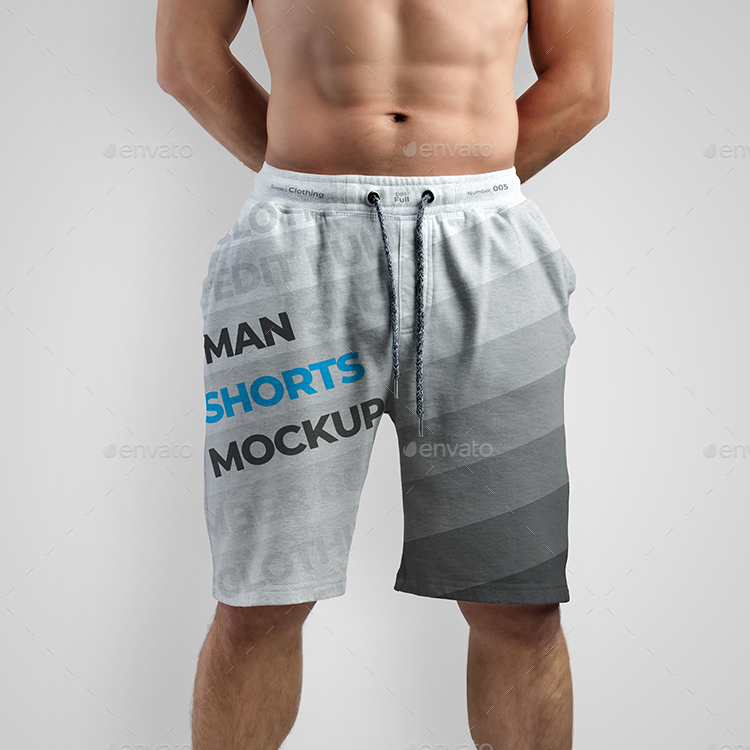Download 10 Mockups Man's Athletic Shorts by Oleg_Design | GraphicRiver