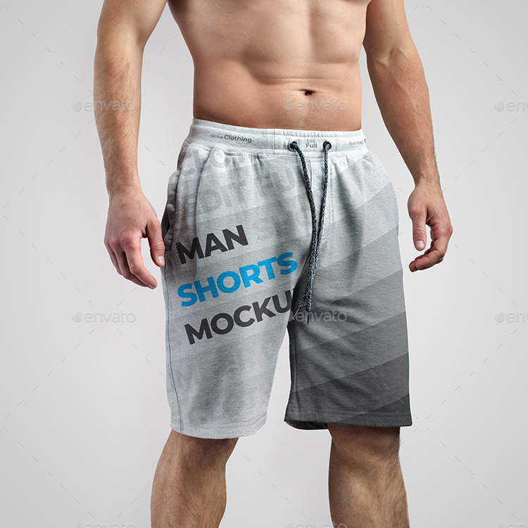 Download 10 Mockups Man's Athletic Shorts by Oleg_Design | GraphicRiver