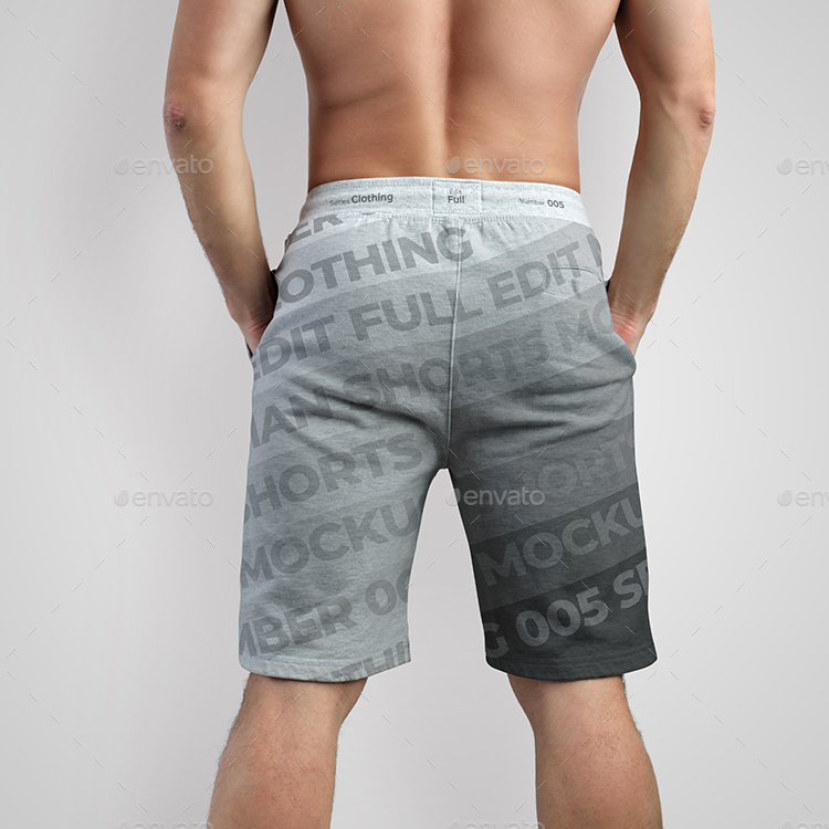 Download 10 Mockups Man's Athletic Shorts by Oleg_Design | GraphicRiver