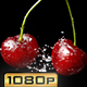 Cherry Fruits and Water Splash - VideoHive Item for Sale