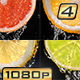 Citrus Fruits Slices and Water - VideoHive Item for Sale