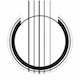 Guitar Harmonics Arpeggio Logo