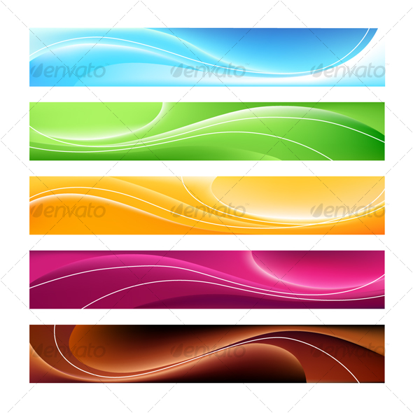 5 banners - Web Technology