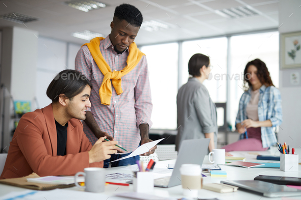 Creative Business People in Office - Stock Photo - Images