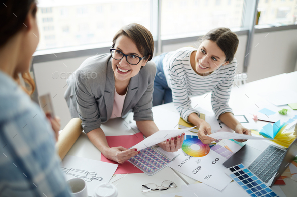 Creative Business Team in Meeting - Stock Photo - Images